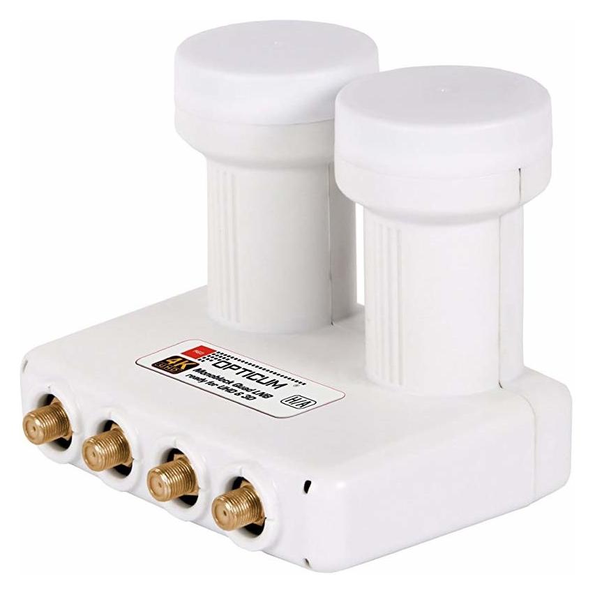 Opticum LMQP-04H Monoblock Quad 6° Astra-Hotbird (Single LNB, 40mm) (1060)