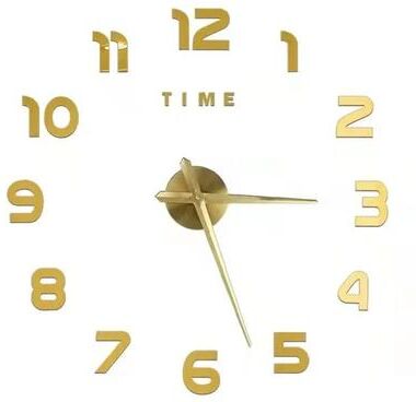 Uplift Treasures Large 3D Luminous DIY Silent Wall Clock 7 2d 16 Inch (40cm)