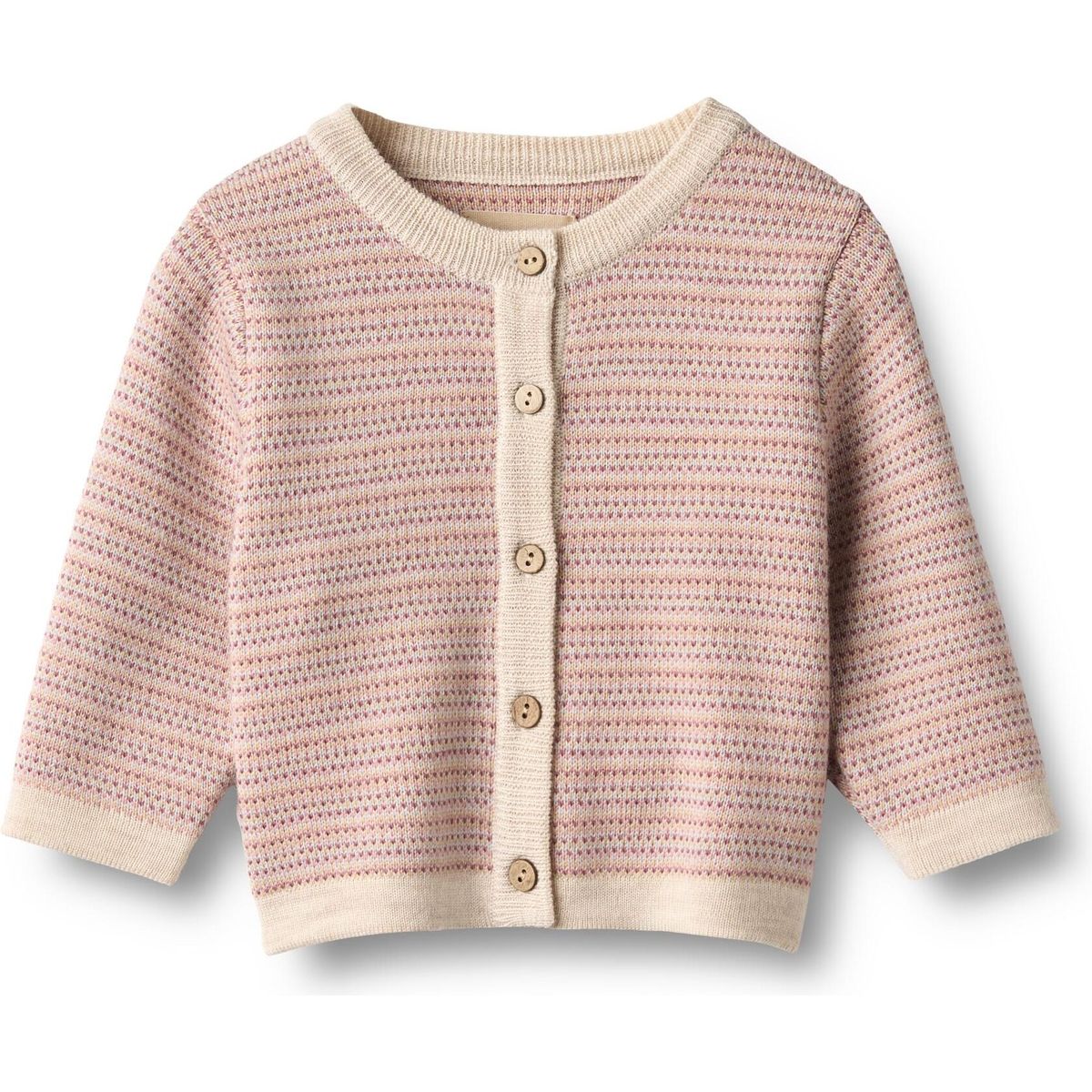 Wheat Knit Cardigan Nico rose (2026) 62 6510-567-2026-62/3m