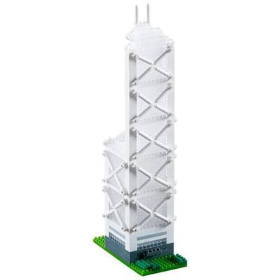 BRIXIES 200125 - Bank of China, 3D Konstruktionsbausatz aus Ministeinen, 973 Teile
