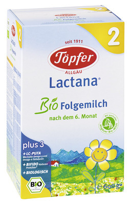 TÖPFER GmbH TÖPFER Lactana Bio 2 Pulver 600 g 06081910