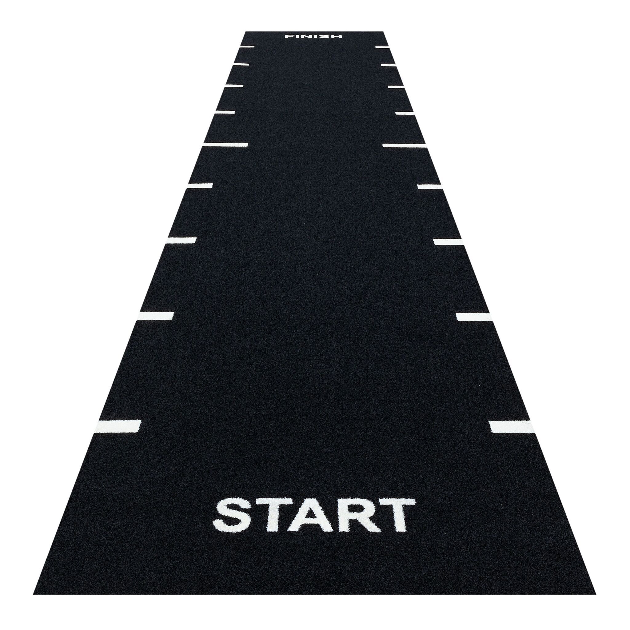 Sprinttracks Sprintbahn "Start & Finish", Schwarz, 15x2 m