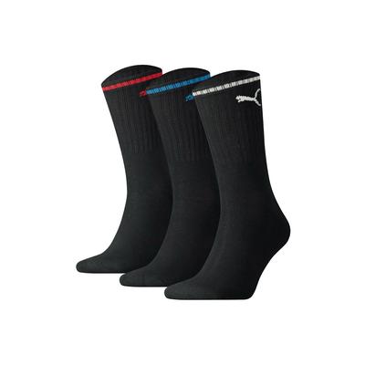 Kurzsocken PUMA "Socken 3er Pack", Herren, Gr. 43-46, schwarz, Obermaterial: 76% Baumwolle CO. 21% Polyester PES. 2% Elastodien ED. 1% Elasthan EL., Socken