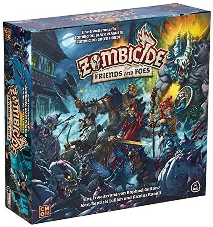 CMON Zombicide Black Plague - Extension Friends and Foes