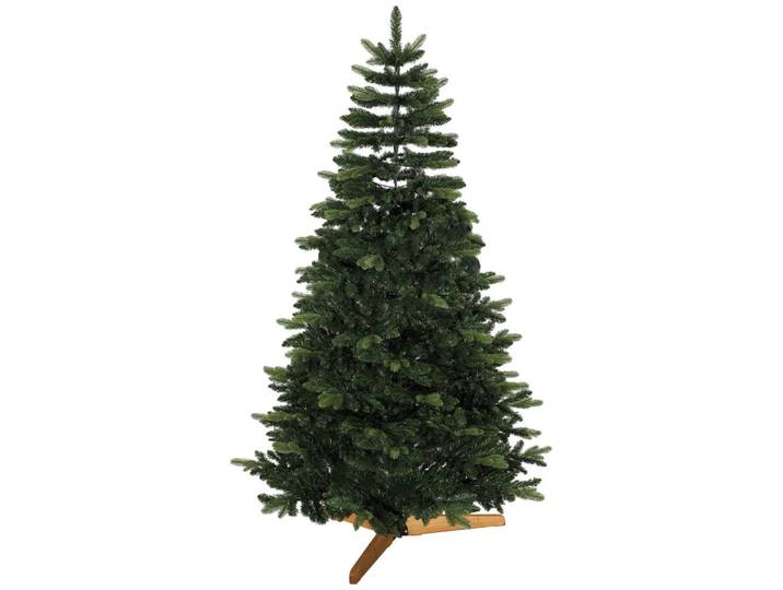 Homcom Weihnachtsbaum PVC Stahl Grün, Kunststoff, 180 cm, Dekoration, Weihnachtsdekoration, Christbäume & Zubehör