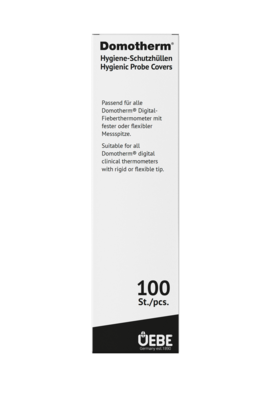Uebe Medical GmbH DOMOTHERM Schutzhüllen f.digital Fiebertherm.o.Gl. 100 St 13571796