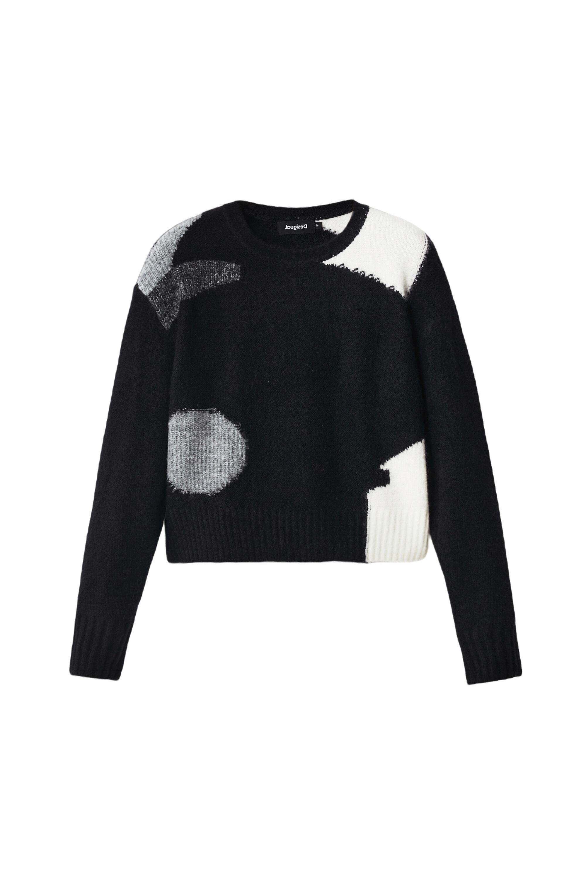 Desigual Damen Schwarz Strickware