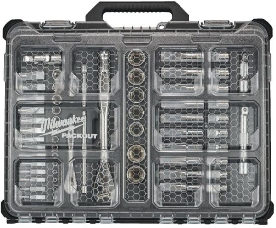 Steckschlüsselmischsatz 1" MILWAUKEE 4932493661