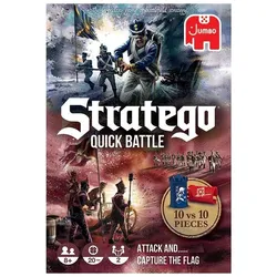 Jumbo Stratego Quick Battle (Deutsch, Englisch, Französisch, Italienisch, Niederländisch, Portugiesisch, 2 Spieler)