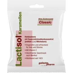 LACTISOL Karamellen Classic ohne Zucker 50 g