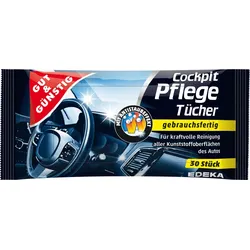 GUT&GÜNSTIG feuchte Reinigungstücher Cockpit 1-lagig