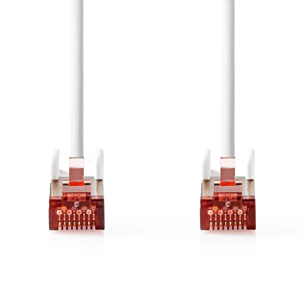 Nedis Netwerkkabel CAT6 S/FTP RJ45 Ethernet LAN kabel, Wit, 2,0 m