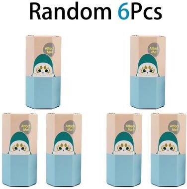 Uplift Essentials Cute Cat Party Blind Box Mini Figurine Collection random 6pcs