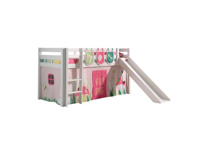 Halbhohes Bett Pino Spring mit Rutsche