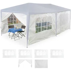 Relaxdays, Pavillon Zubehör, 6x Pavillon-Seitenwand (300 cm, 300 cm)