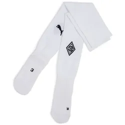 PUMA Team Borussia Mönchengladbach Plain Stutzenstrümpfe 2024/25 06 - PUMA white/PUMA black 47-49