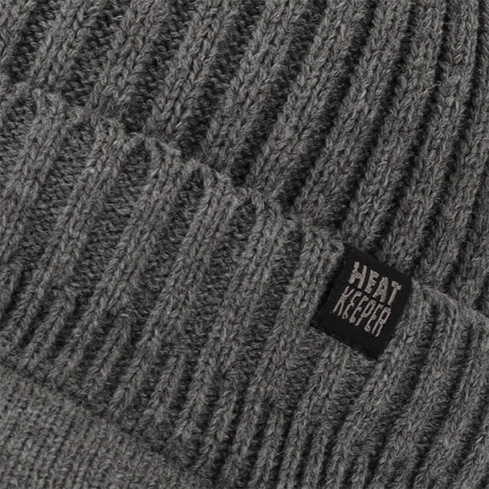 Ohrenmütze HEATKEEPER, Herren, grau, Obermaterial: 100% Polyacryl, Mützen Ohrenmütze, für Outdoor-Aktivitäten, für Winter- und Herbstmode grau Einheitsgröße