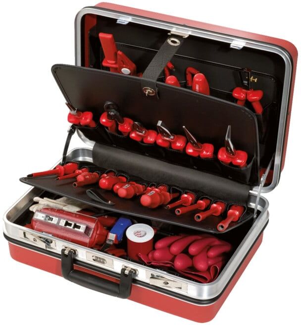 KS Tools Sacoche d'outils d'électricien, 30 pcs. (117.1810)