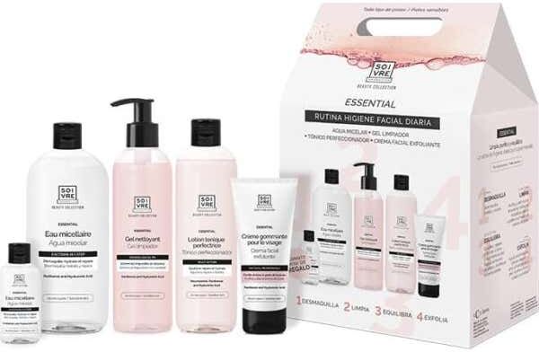 Soivre Cosmetics Soivre Essential Rutina Higiene Facial Diaria Set