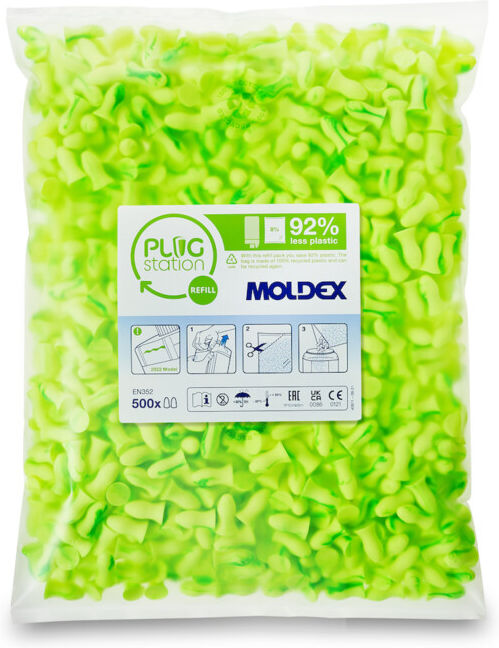 MOLDEX Recharge Contours, 500 paires (746001)
