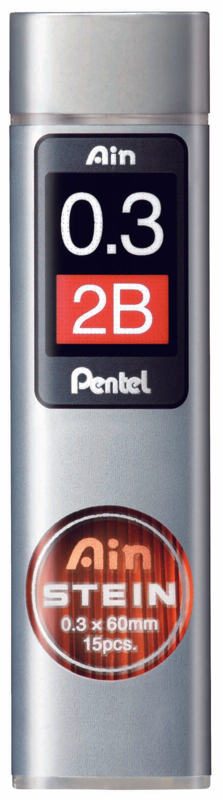 Pentel Fallminen 2B 0.3 mm schwarz C273-2BO