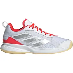 adidas Avaflash Low-Top Tennisschuhe Damen IH0511 - cloud white/silver met./lucid red 38 2/3