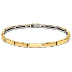Boccia 03063-03 Damen-Armband Titan Goldfarben
