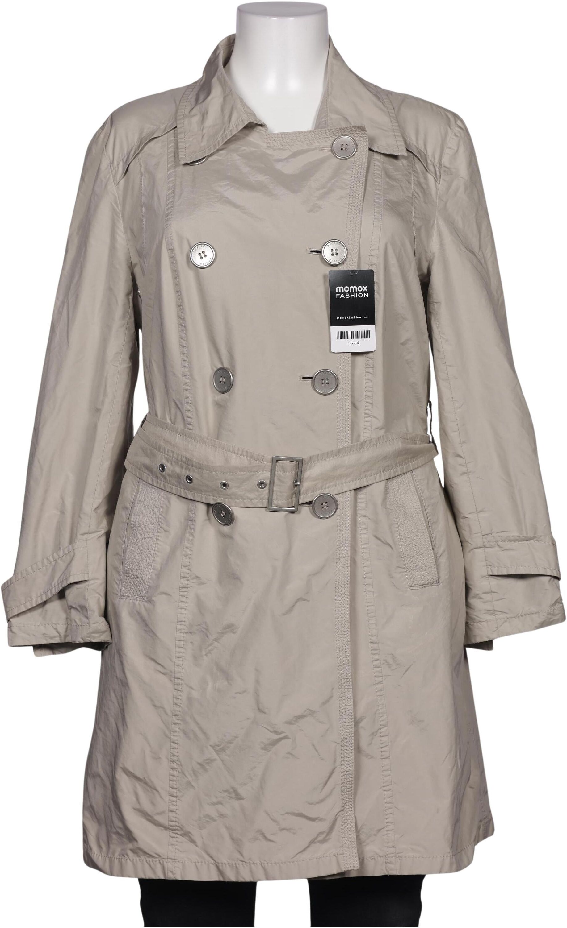 Basler Damen Mantel, Grau, Gr. EU 42, Synthetik / Viskose - Second Hand