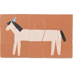 Two-Sided Puzzle Pferd und Walross