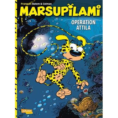 Marsupilami 9: Operation Attila, Taschenbuch von André Franquin,Stéphan Colman, Carlsen, 978-3-551-79909-8