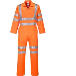 Warnschutz Overall "RT42" Bahn orange - XS - Orange