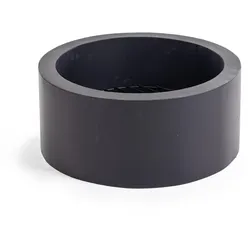 Feuerschale Nebraska aus hitzebeständigem Metall, modern, Schwarz, Ø 60 cm, pulverbeschichtet