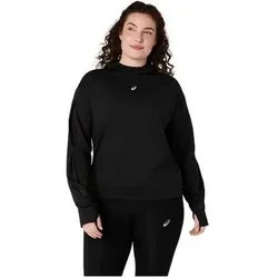 ASICS Damen T-Shirts/Tanks lg.Arm Da NAGINO RUN WINTER HOODIE, Größe M in Schwarz Schwarz