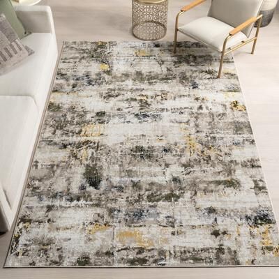 Nuloom Aaliyah SpinClean Casual Abstract Machine Washable Area Rug