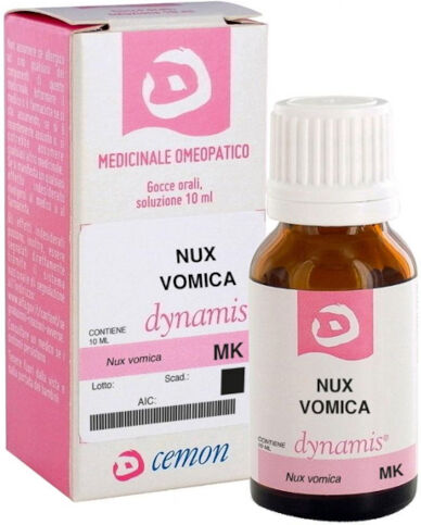 Cemon Nux Vomica Dyn Cmk 10 ml Gocce Omeopatiche Naturali
