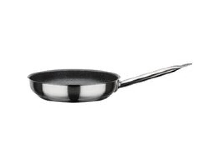 GSW Poêle »Le Chef Profile«, revêtement anti-adhésif en téflon, en acier inoxydable (28 cm)