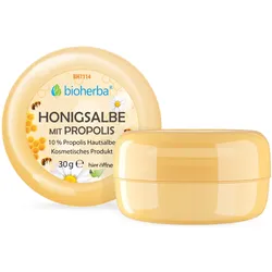 Honigsalbe mit Propolis 10% Propolis Hautsalbe 30 g