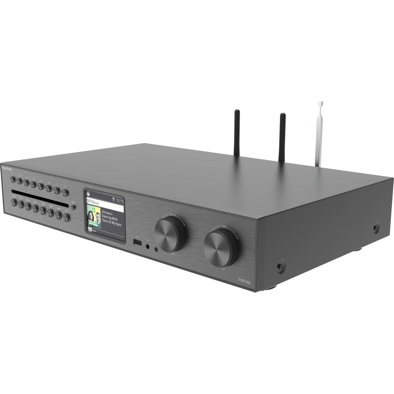 TELESTAR TOP 550 HiFi-All-in-One-System schwarz