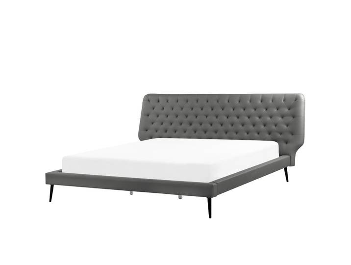 BETT 180/200cm Grau Essonne