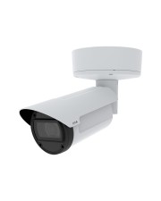 Axis Q18 Series Q1808-LE Netzwerk-Überwachungskamera Bullet Außenbereich witterungsbeständig / schlagfest Farbe Tag&Nacht 10 MP 3712 x 2784 4K Automatische Irisblende verschiedene Brennweiten Audio GbE MJPEG H.265 H.264B H.264H H.264M DC 28 V / AC 20 24 V (02508-001)