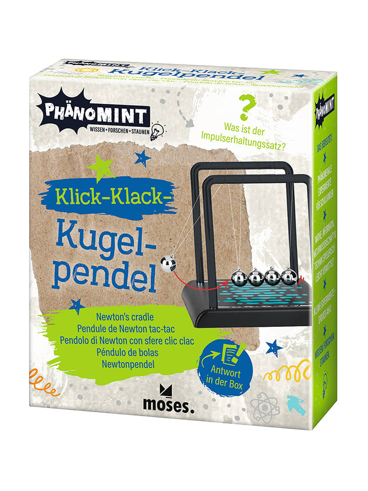 moses. Klick-Klack-Kugelpendel "PhänoMINT" - ab 5 Jahren - onesize