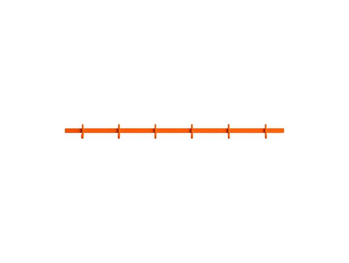 Relief Porte-manteau Relief medium 82 cm Orange