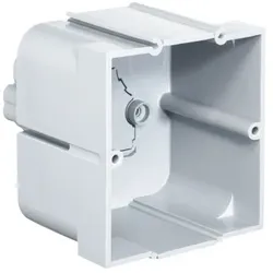 KAISER Gerätedose Unterputz 68x70x50mm Kunststoff IP65 1159-62 rechteck Ausbrechöffnung