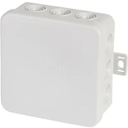 f-tronic 7340038 FR Abzweigkasten E113, 85x85x40mm, IP54, gr  - 10 Stück