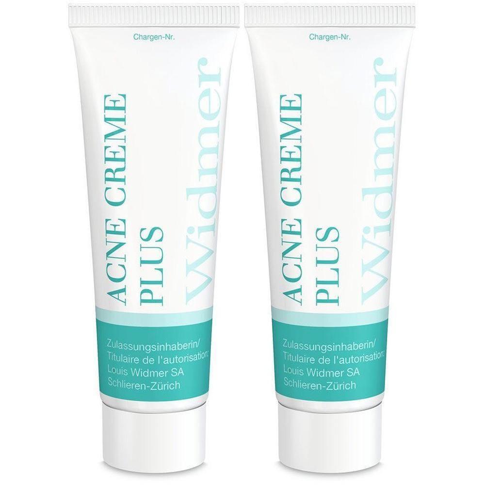 Widmer Acne plus Creme 2x 2x20 g