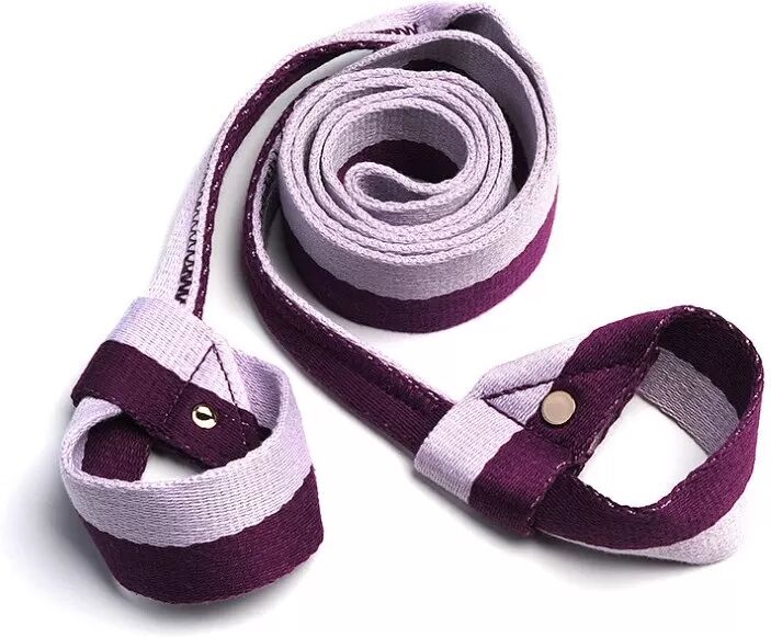 INF Sangle de Yoga Ajustable - Transport Facile pour Tapis de Toutes Tailles Violet