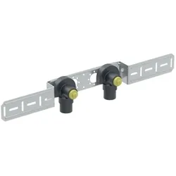 Geberit Mepla Anschlusswinkel 601781005 Ø 16mmxRp 1/2x52mm, Rotguss, 90Grad, zweifach, vormontiert