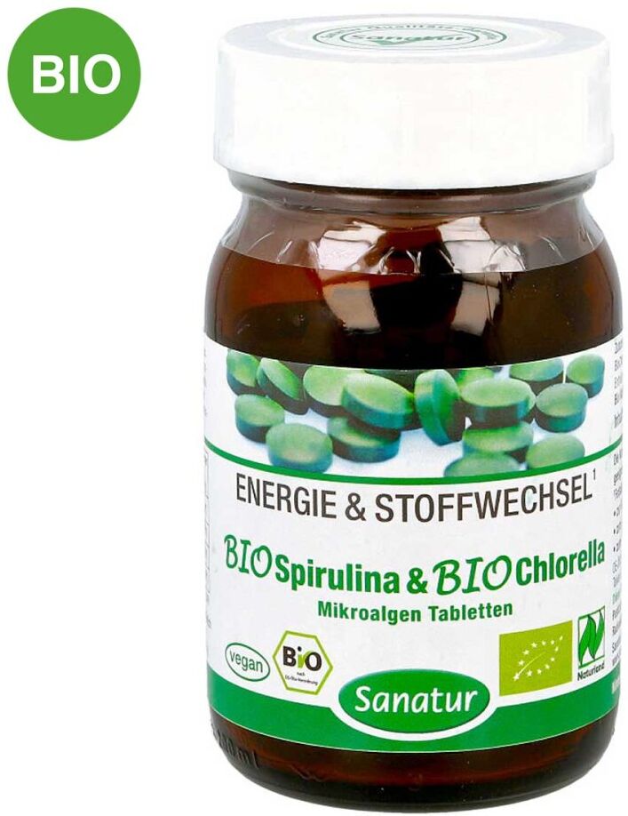 Biospirulina & Biochlorella 2in1 Tabletten