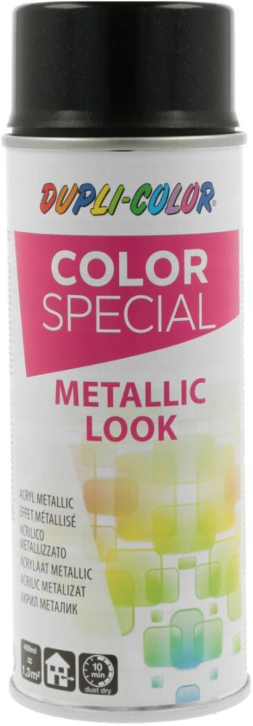 european aerosols DUPLI-COLOR COLOR SPRAY schwarz metallic, 400 ml