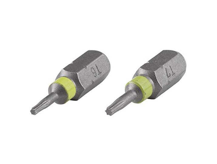 wolfcraft Bit-set, TORX® (T 8/9), 2-dlg. I 2495000 I 2 Solid-bits